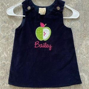 Beaufort Bonnet navy corduroy jumper, EUC.